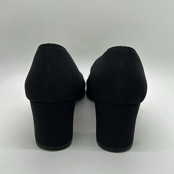 Salvatore Ferragamo Authenticated Black Block Heel Shoes **Size 7**🌺🌺 - Picture 7 of 10